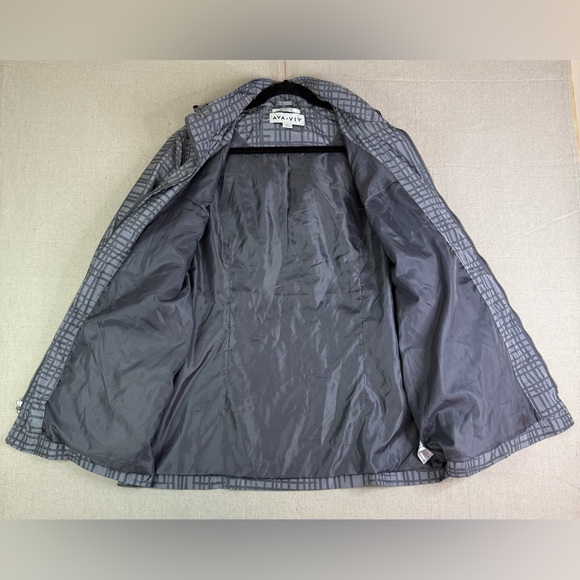 J103 Ava & Viv Gray Patterned Jacket - Picture 5 of 8